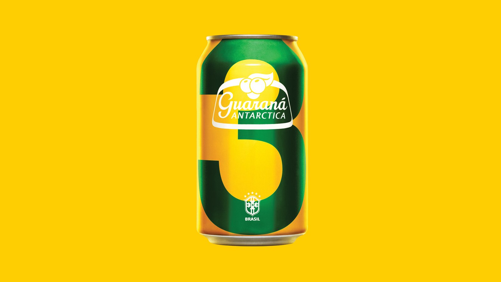 Guarana Antarctica special edition packages for the World Cup